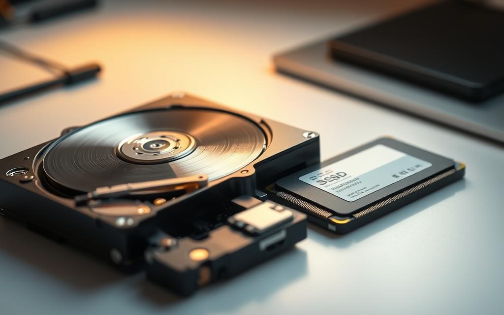HDD vs SSD comparison