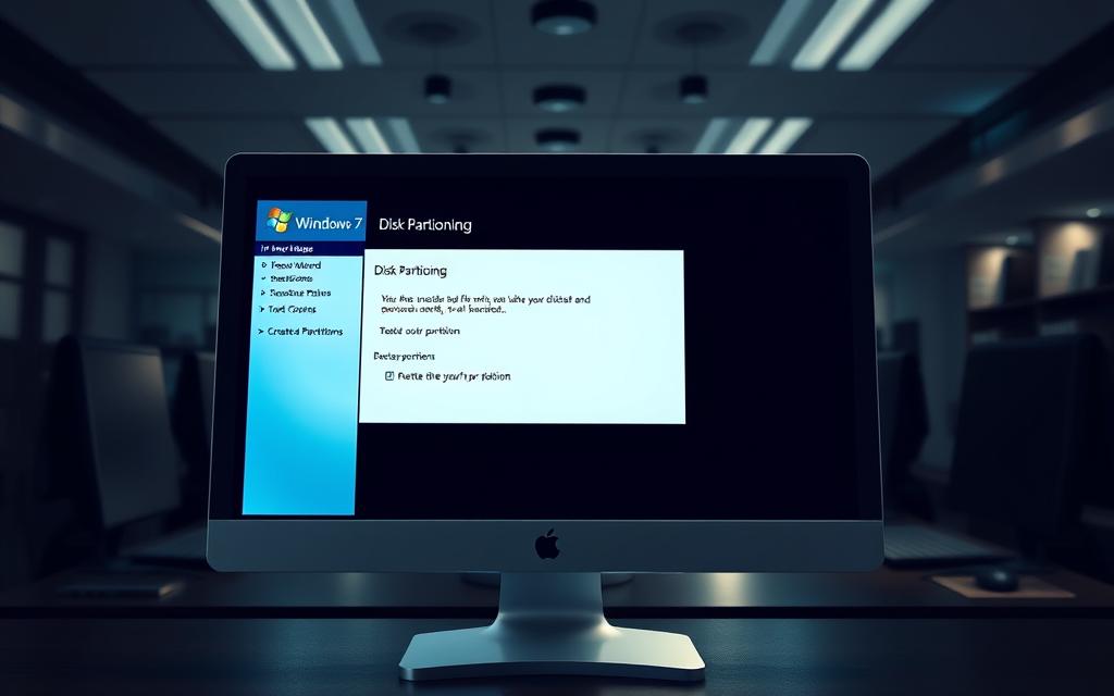 Windows 7 installation partition management