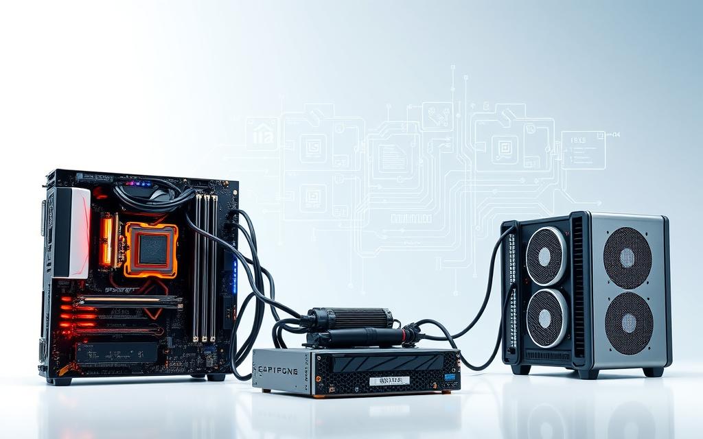 computer components work together diagram